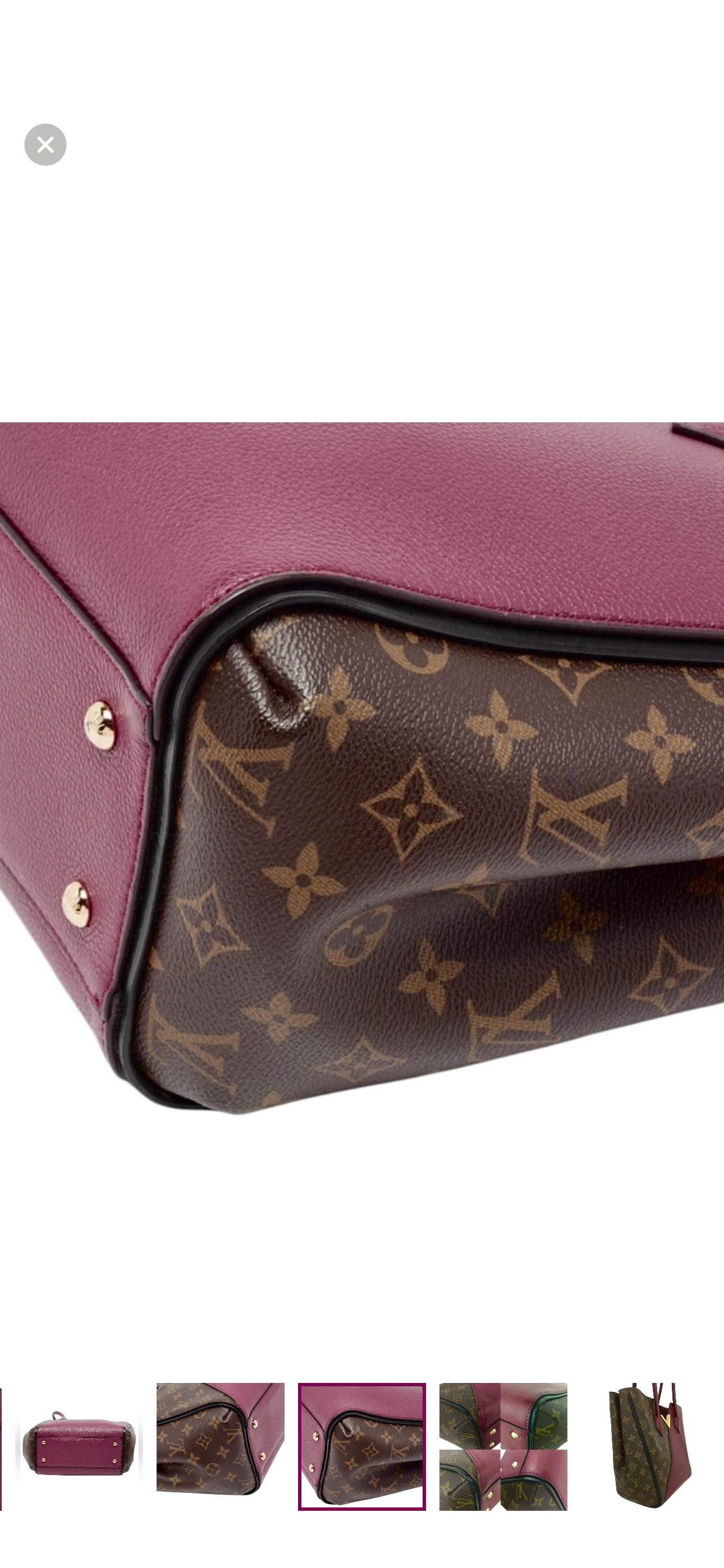Preloved Louis Vuitton Kimono Monogram Tote 00372025OPUL
