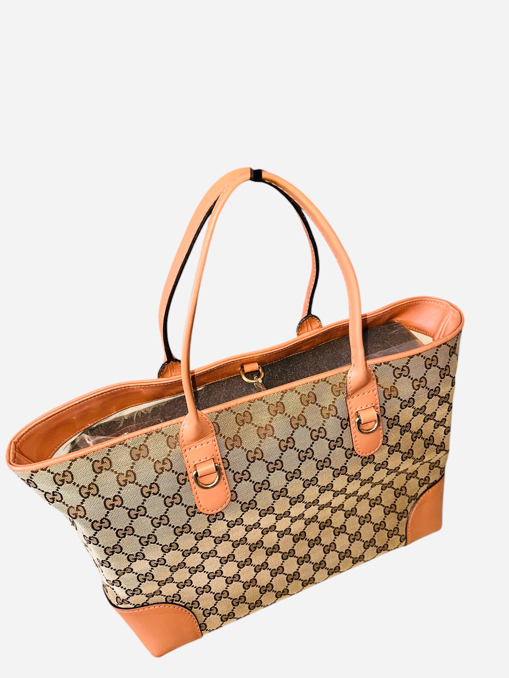 Preloved Gucci GG Canvass  Shopper’s Tote  03082024OPUL