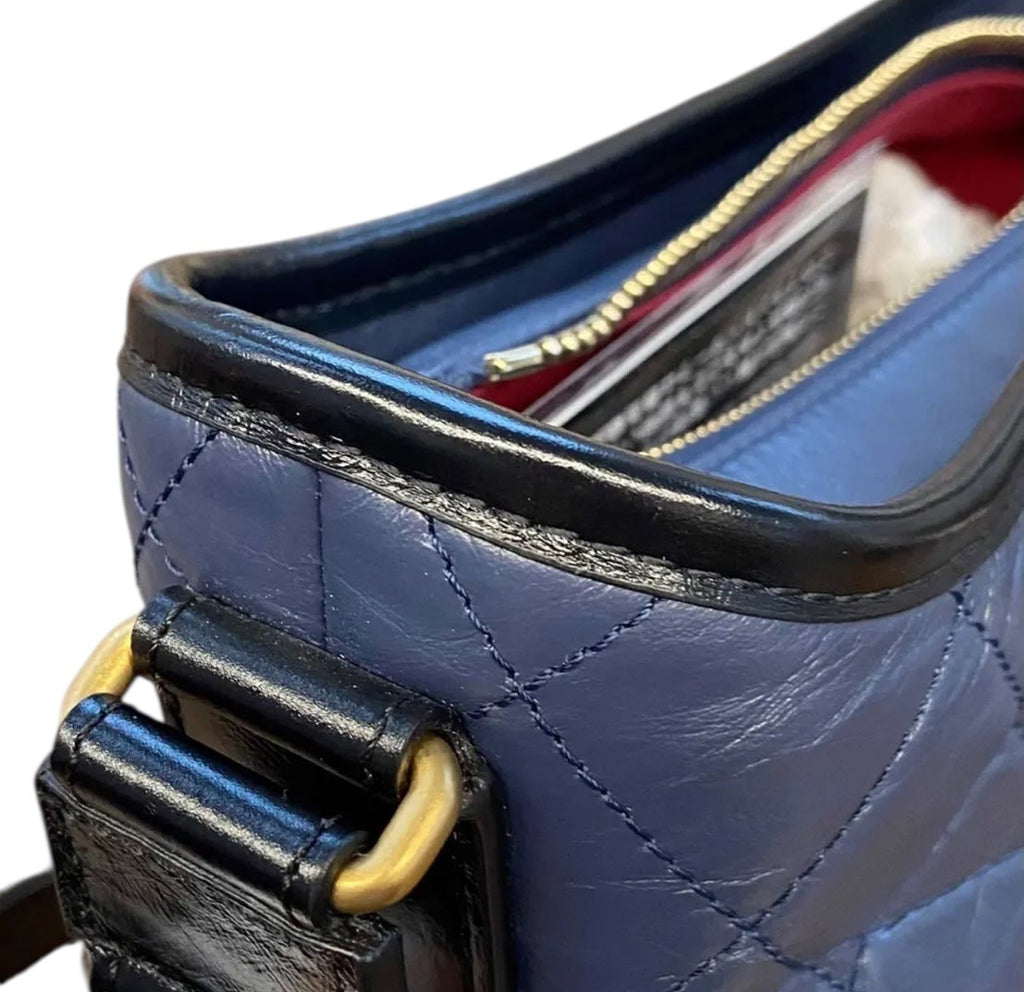 Preloved Chanel CC Gabrielle in Lambskin Leather Medium 00552025OPUL