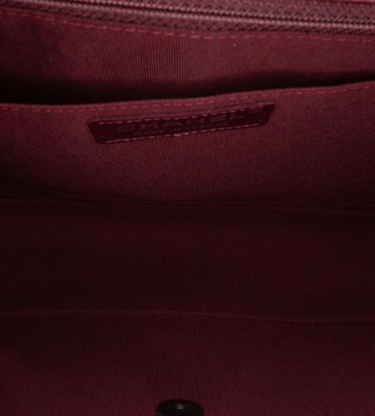 Preloved Chanel Paris-Salzburg Bicolor Quilted Lambskin Tyrolean Flap 00412025OPUL