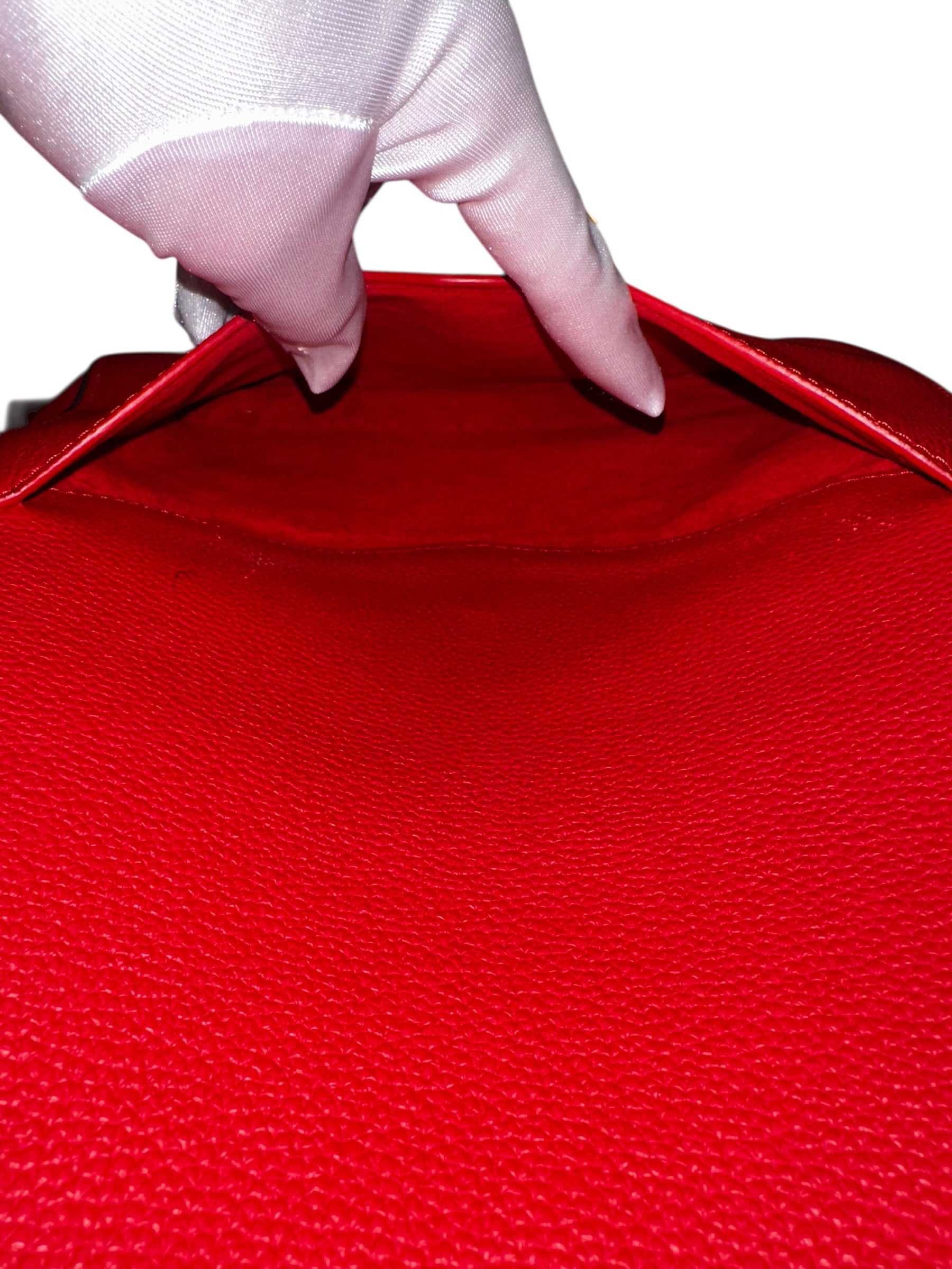 Preloved Louis Vuitton Double V Monogram Satchel (Full Set) 00112026OPUL