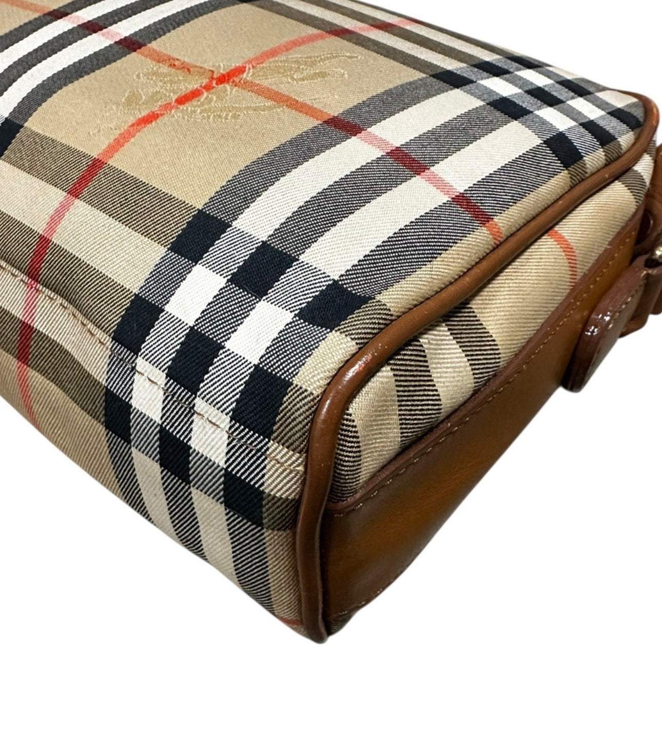 Preloved Burberry Nova Check Prorsum Camera Bag 00122026OPUL