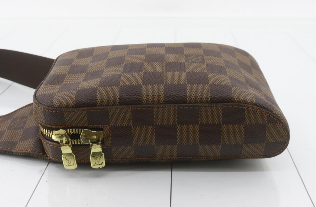 Preloved Louis Vuitton Geronimo in Damier Ebene 00302025OPUL