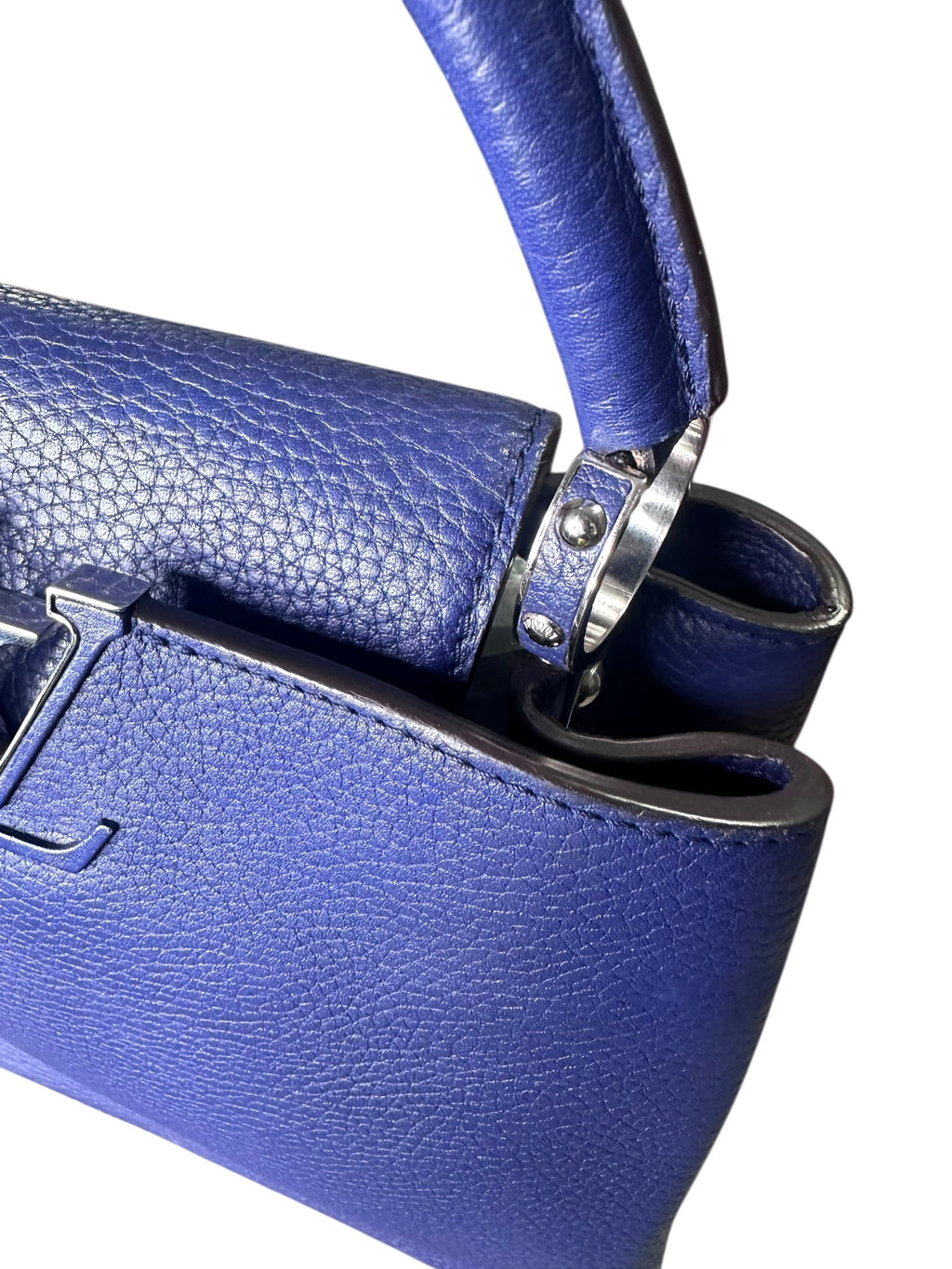 Preloved Louis Vuitton Capuccine in Taurillon Leather Medium Handbag 00562025OPUL