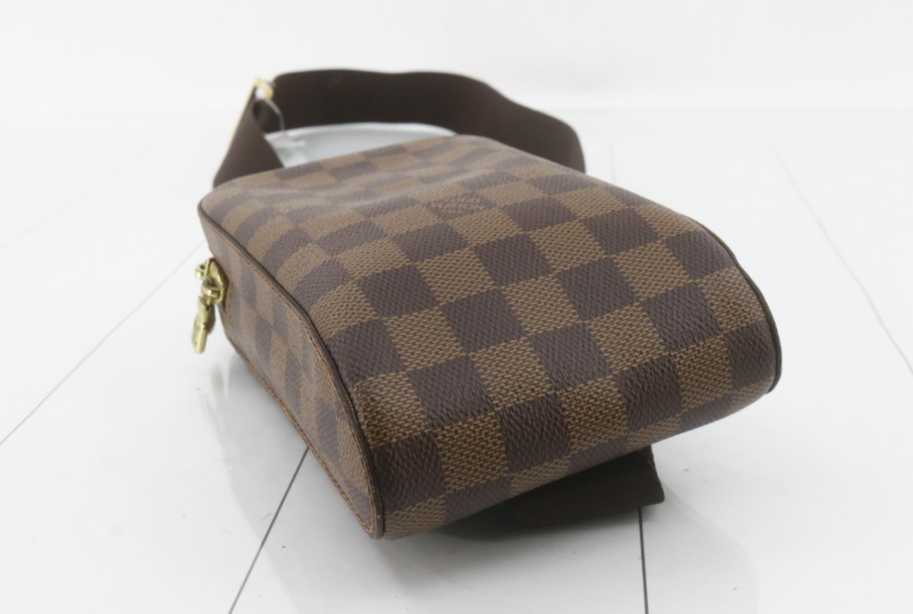 Preloved Louis Vuitton Geronimo in Damier Ebene 00302025OPUL
