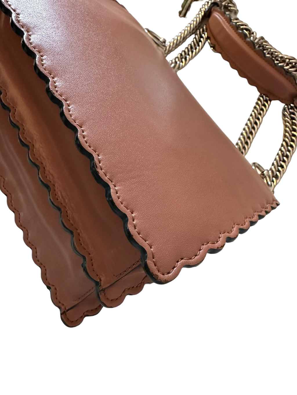 Preloved Fendi Vitello Liberty Scalloped Studded Small Kan 02352024OPUL