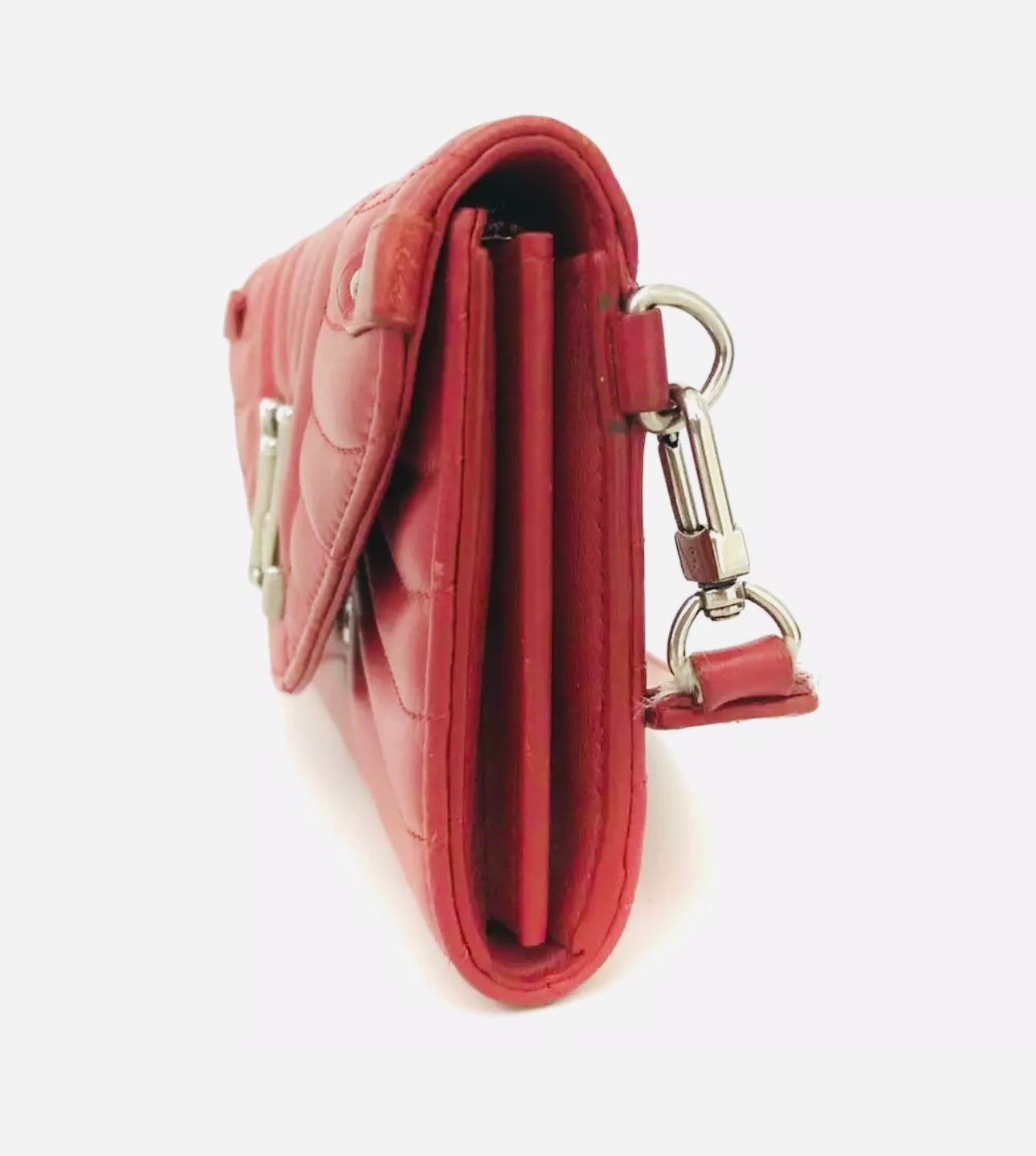 Preloved Louis Vuitton LV New Wave in Quilted Red Calfskin Leather (02632024OPUL)