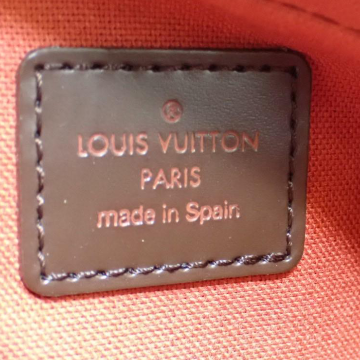 Preloved Louis Vuitton Geronimo in Damier Ebene 00302025OPUL