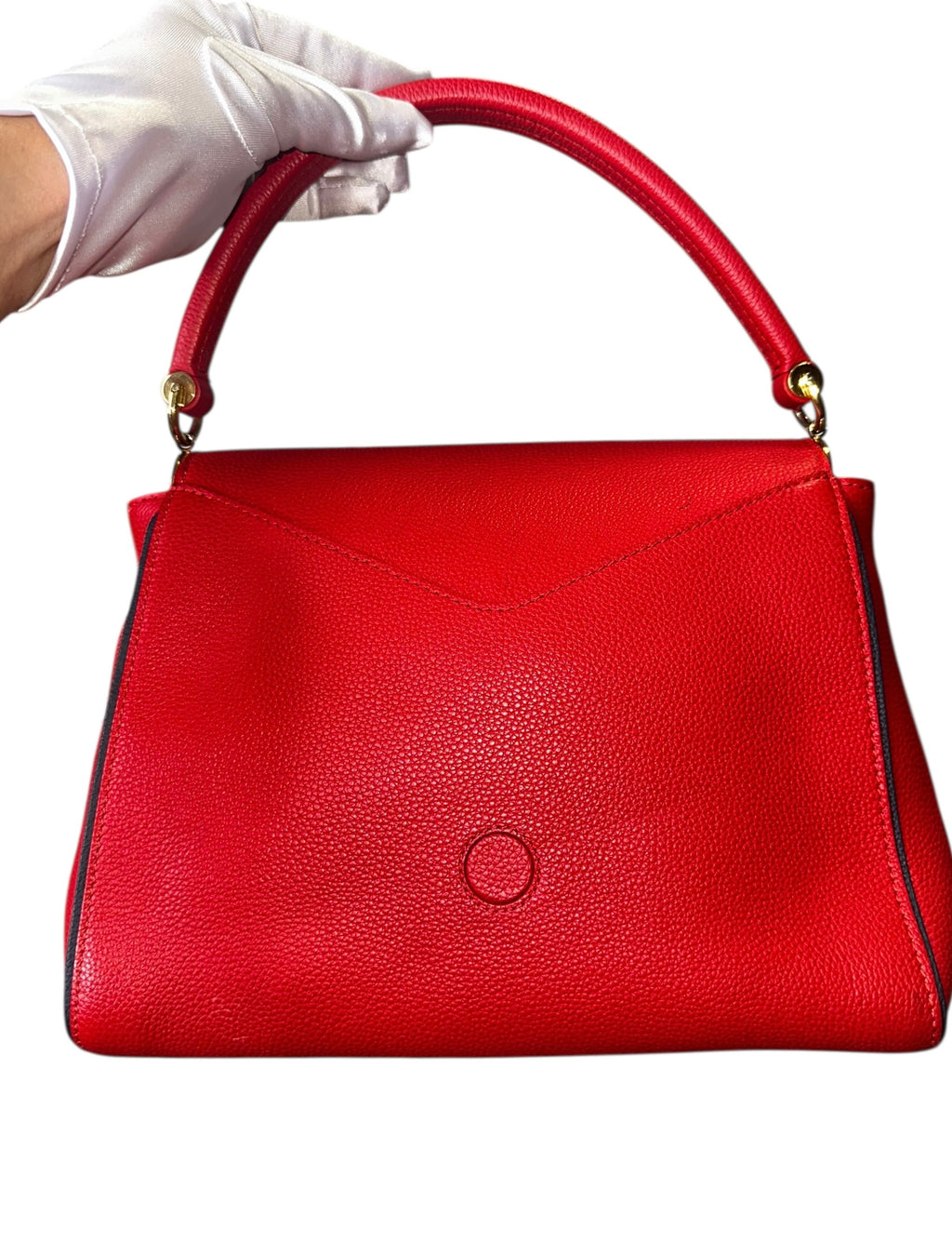 Preloved Louis Vuitton Double V Monogram Satchel (Full Set) 00112026OPUL