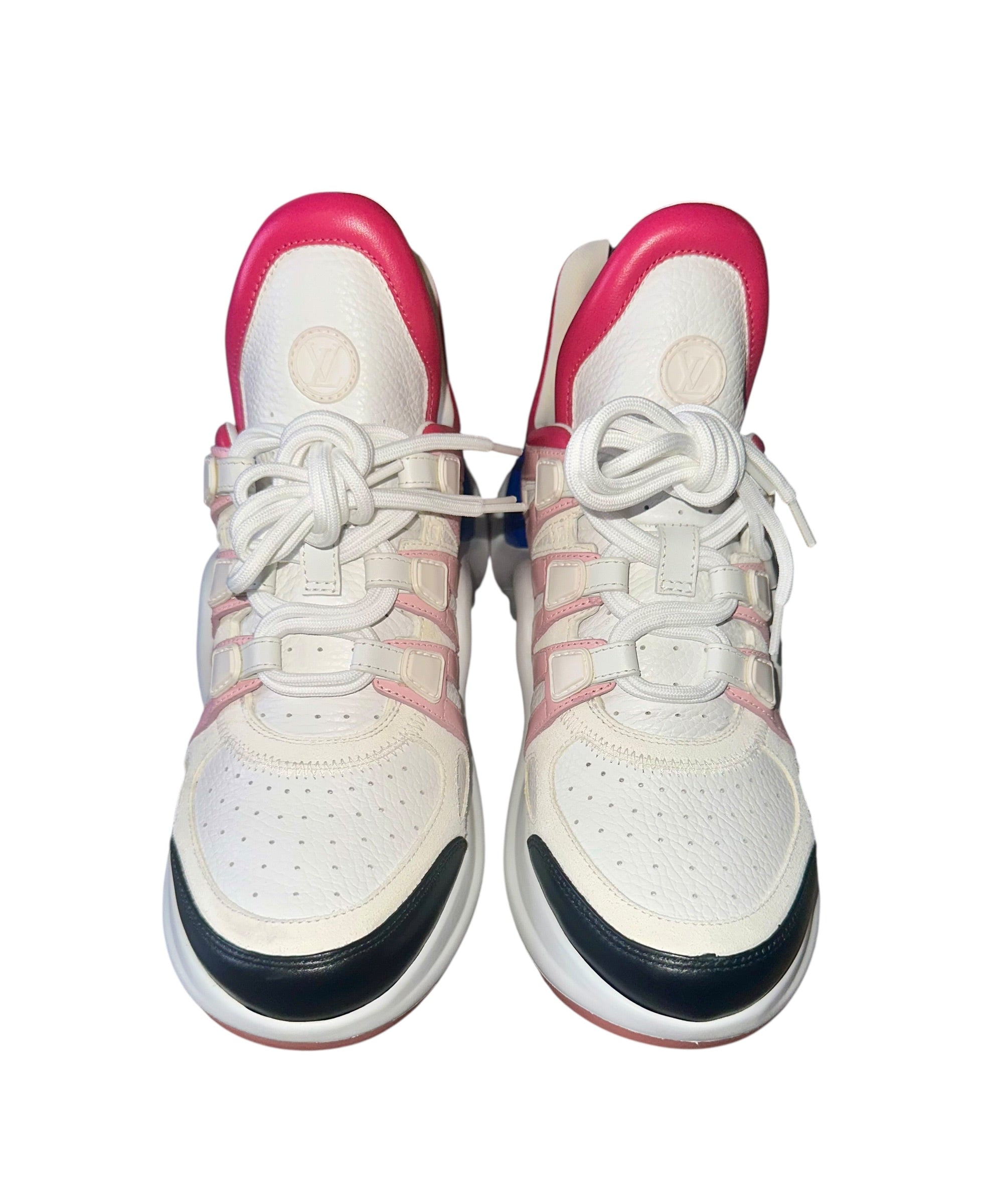 Preloved Louis Vuitton LV Archlight Women's Sneakers, Size 8.5 US (38.5 UK)
