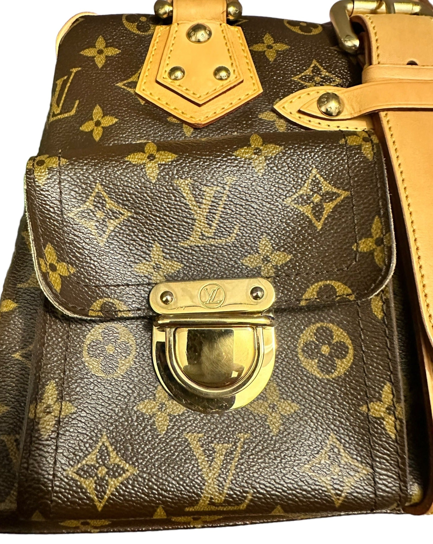 Preloved Louis Vuitton Monogram Manhattan GM 01212024OPUL