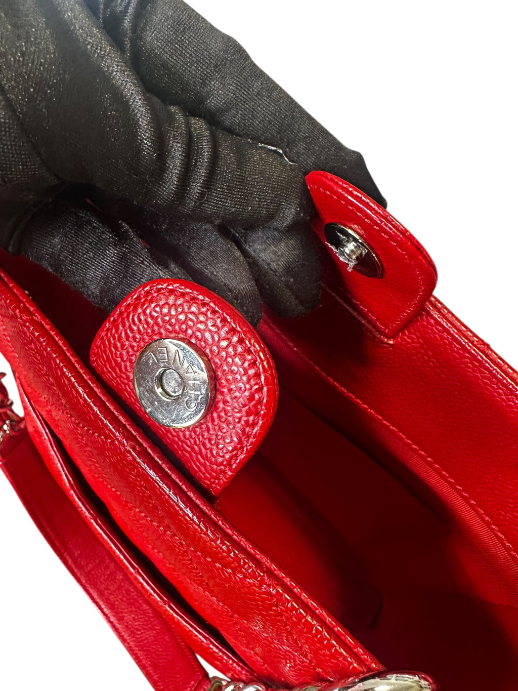 Preloved Chanel CC Caviar Micro PST 00102026OPUL