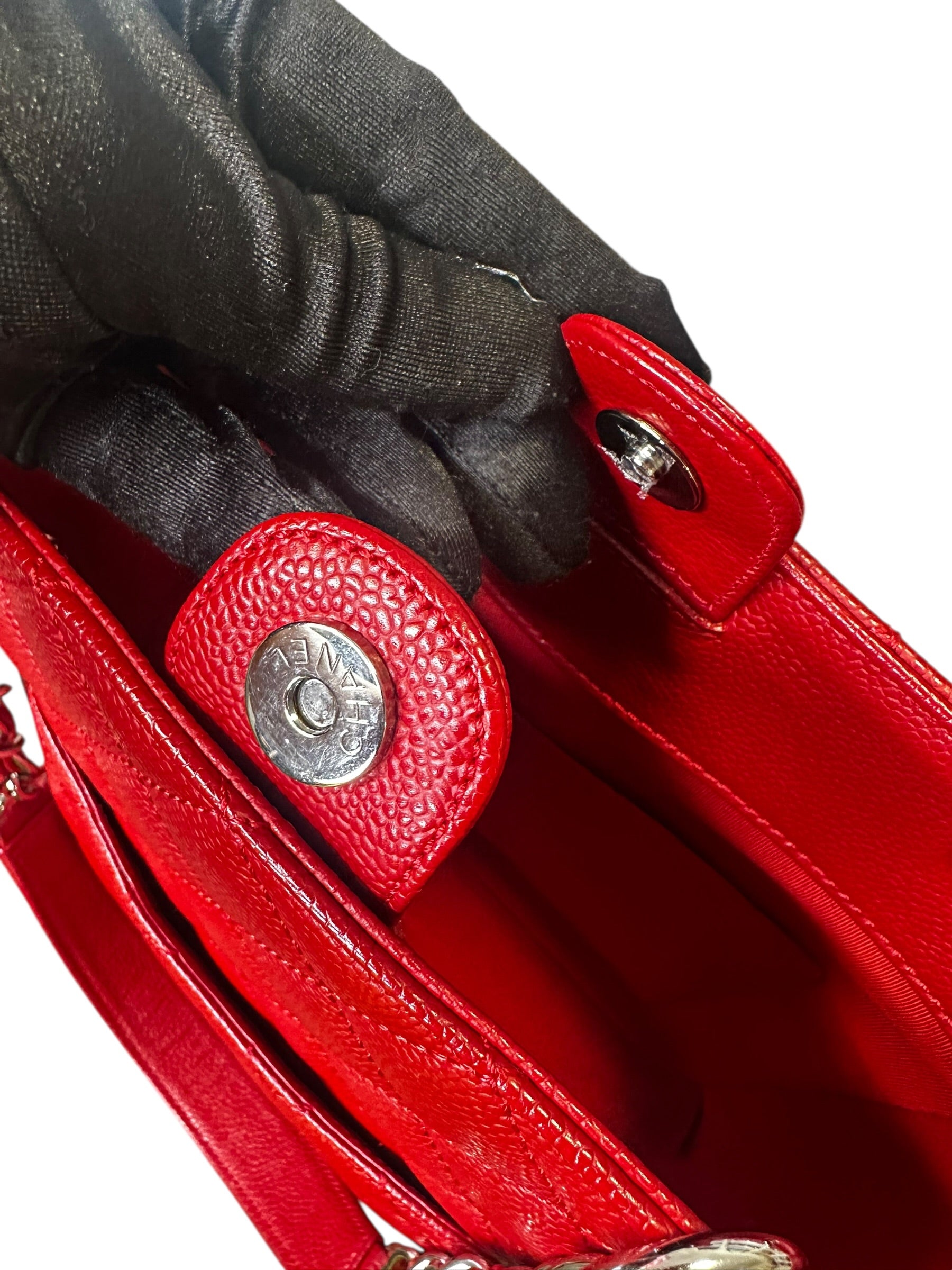 Preloved Chanel CC Caviar Micro PST 00102026OPUL