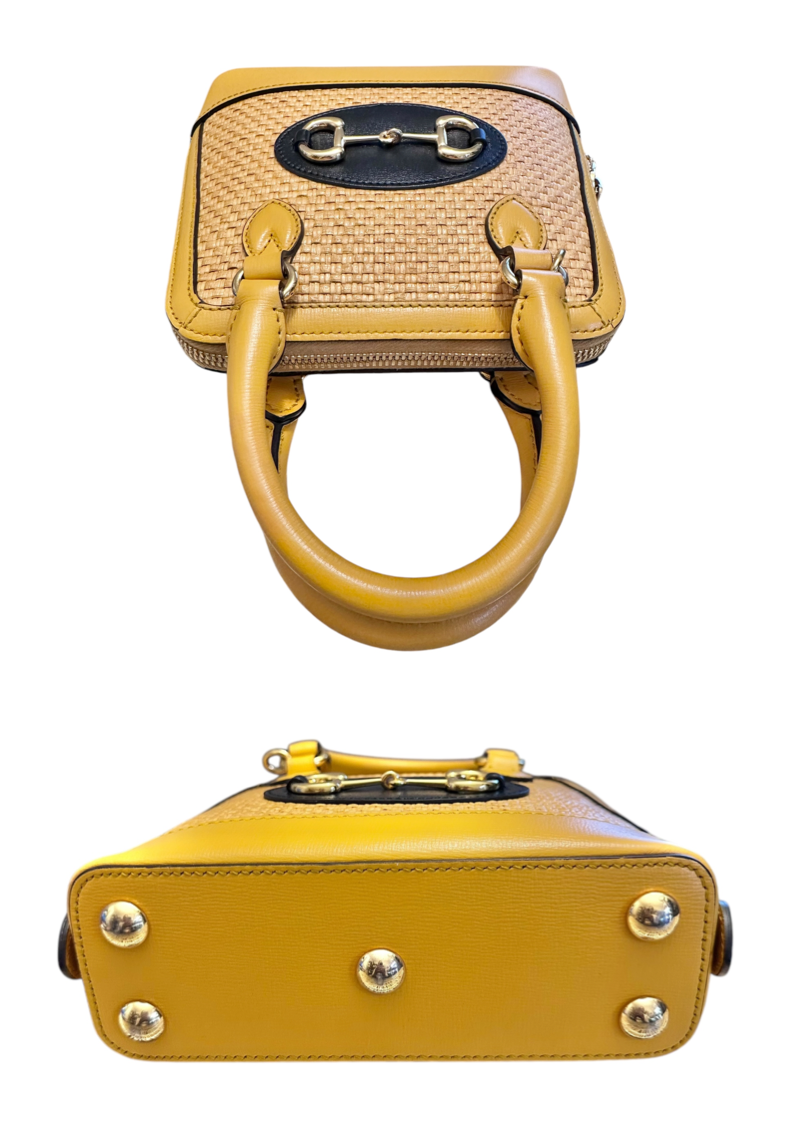 Preloved Gucci Horsebit 1955 Top Handle Bag 00142025OP