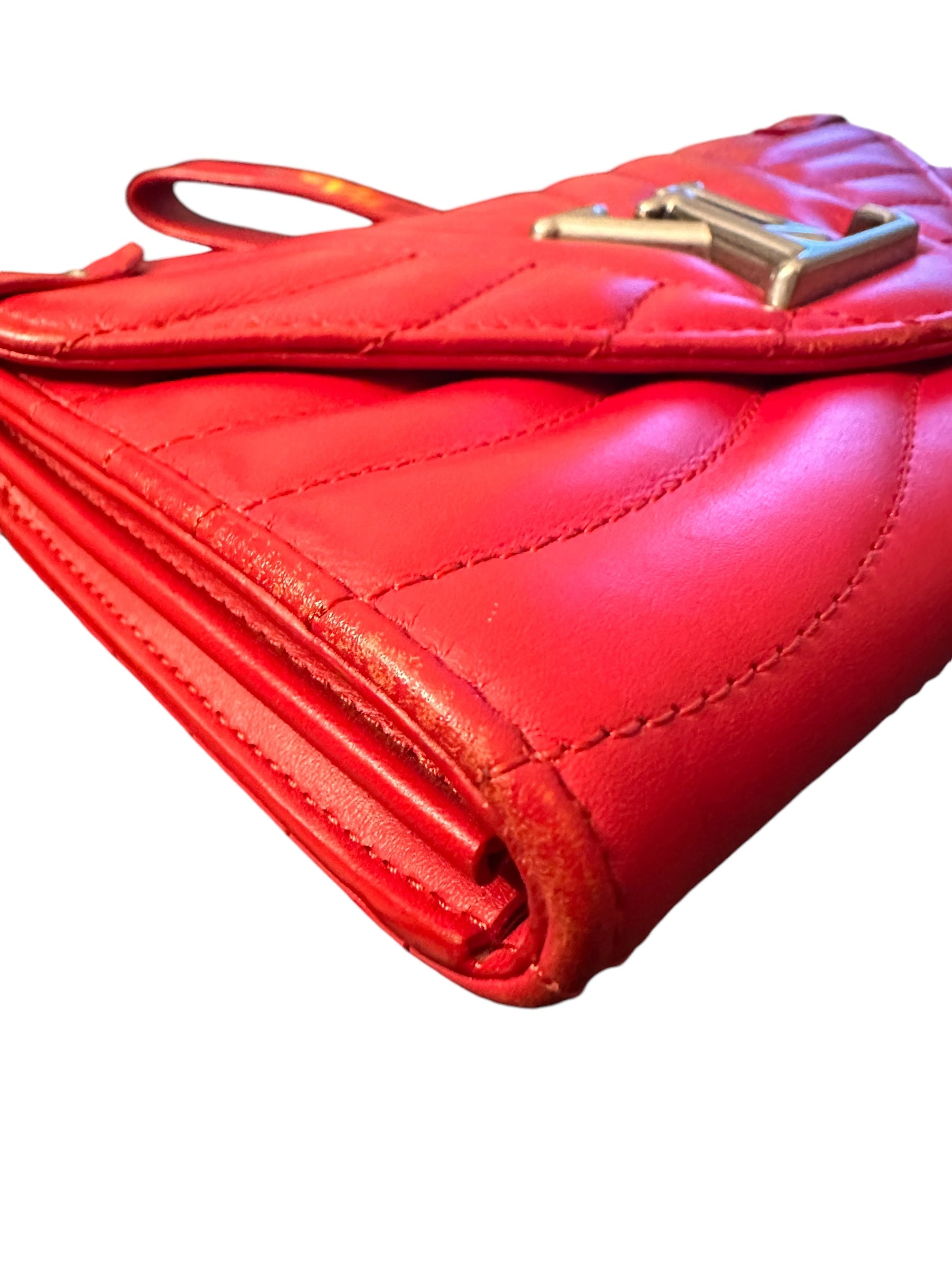 Preloved Louis Vuitton LV New Wave in Quilted Red Calfskin Leather (02632024OPUL)