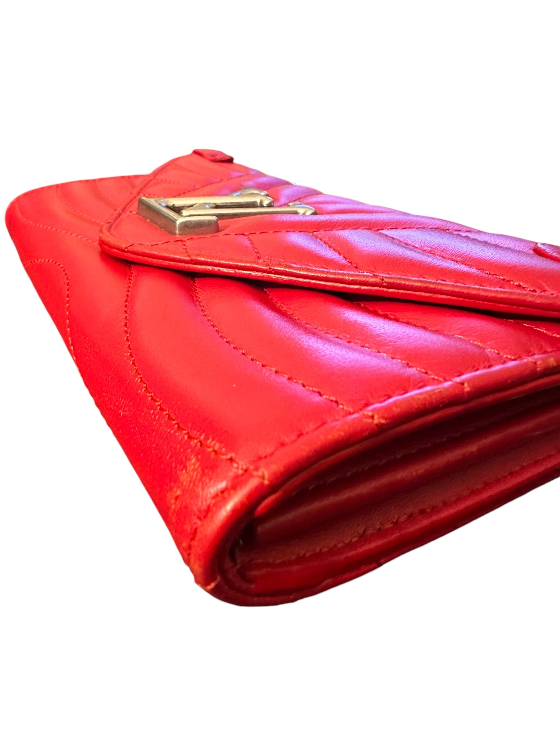 Preloved Louis Vuitton LV New Wave in Quilted Red Calfskin Leather (02632024OPUL)