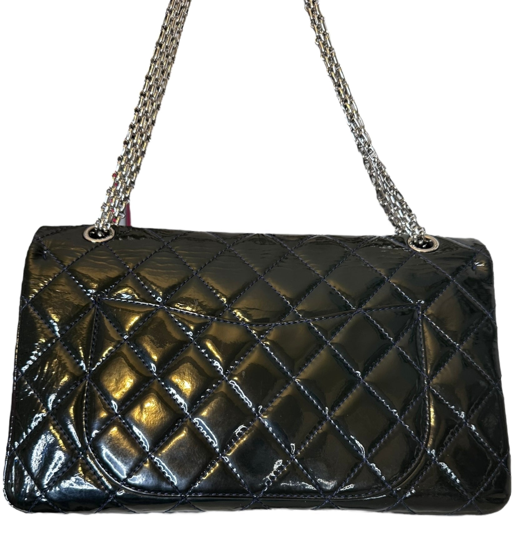 Preloved Chanel CC 2.55 Reissue Patent Lambskin Leather 00162025OP