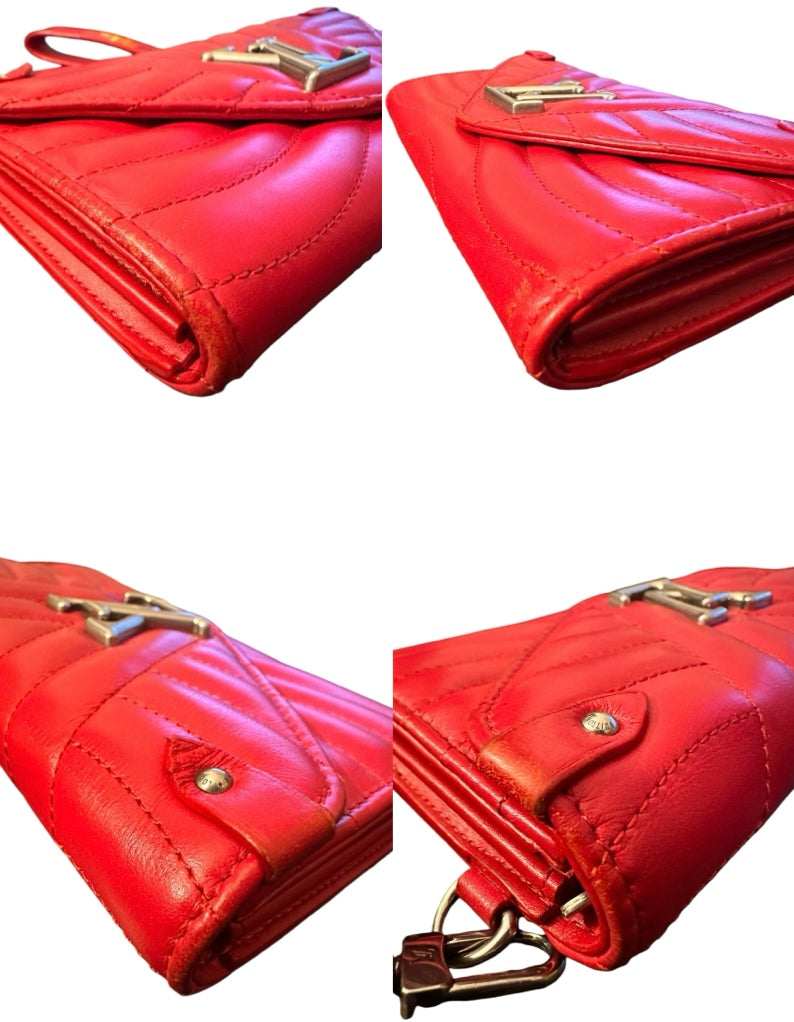 Preloved Louis Vuitton LV New Wave in Quilted Red Calfskin Leather (02632024OPUL)