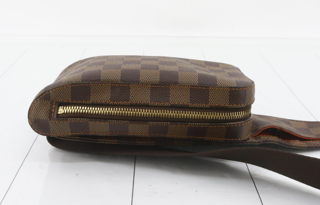 Preloved Louis Vuitton Geronimo in Damier Ebene 00302025OPUL
