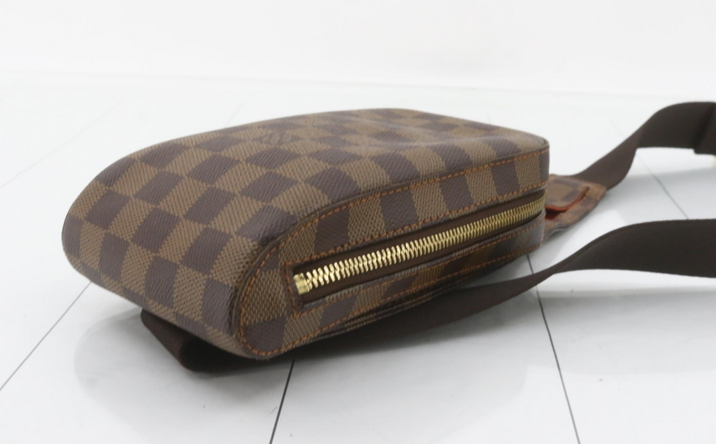 Preloved Louis Vuitton Geronimo in Damier Ebene 00302025OPUL