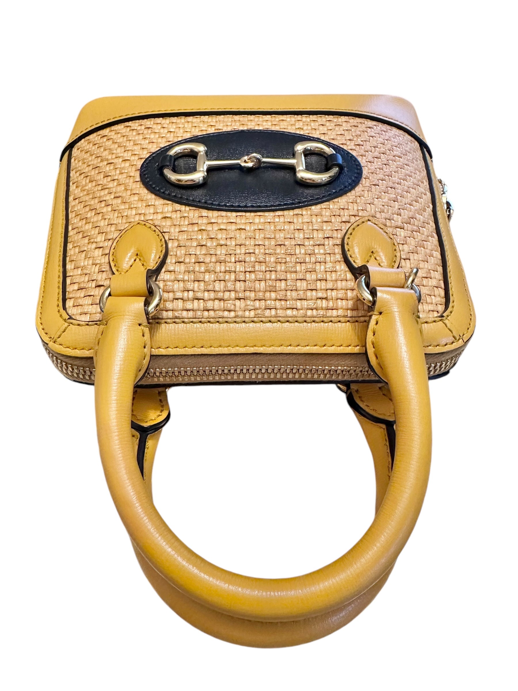 Preloved Gucci Horsebit 1955 Top Handle Bag 00142025OP