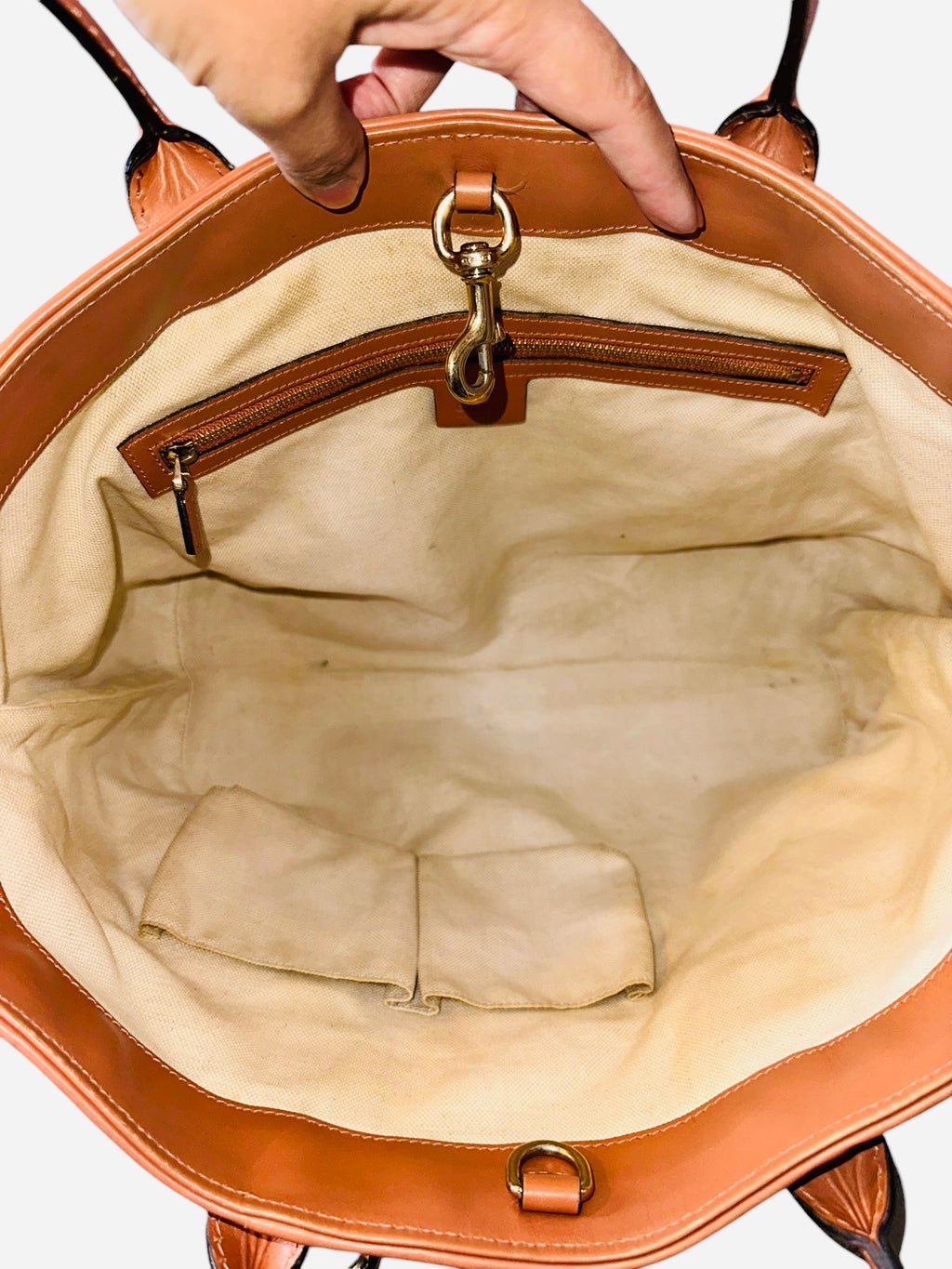 Preloved Gucci GG Canvass  Shopper’s Tote  03082024OPUL