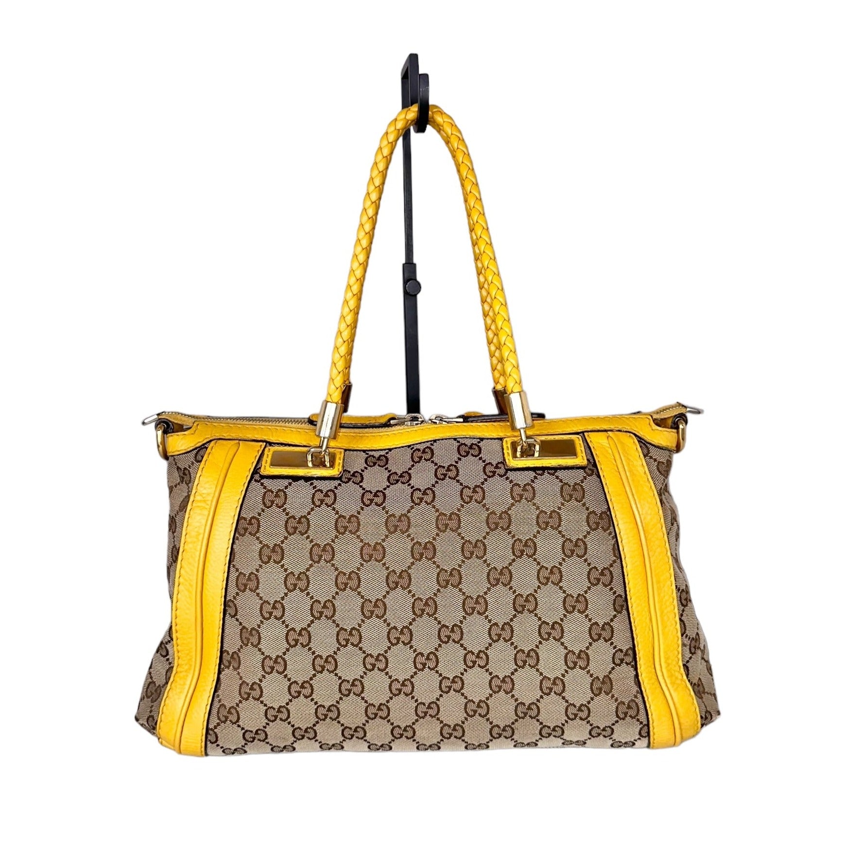 Preloved Gucci GG Leather Tassel  Bella Two Way Top Handle 01732024OPUL