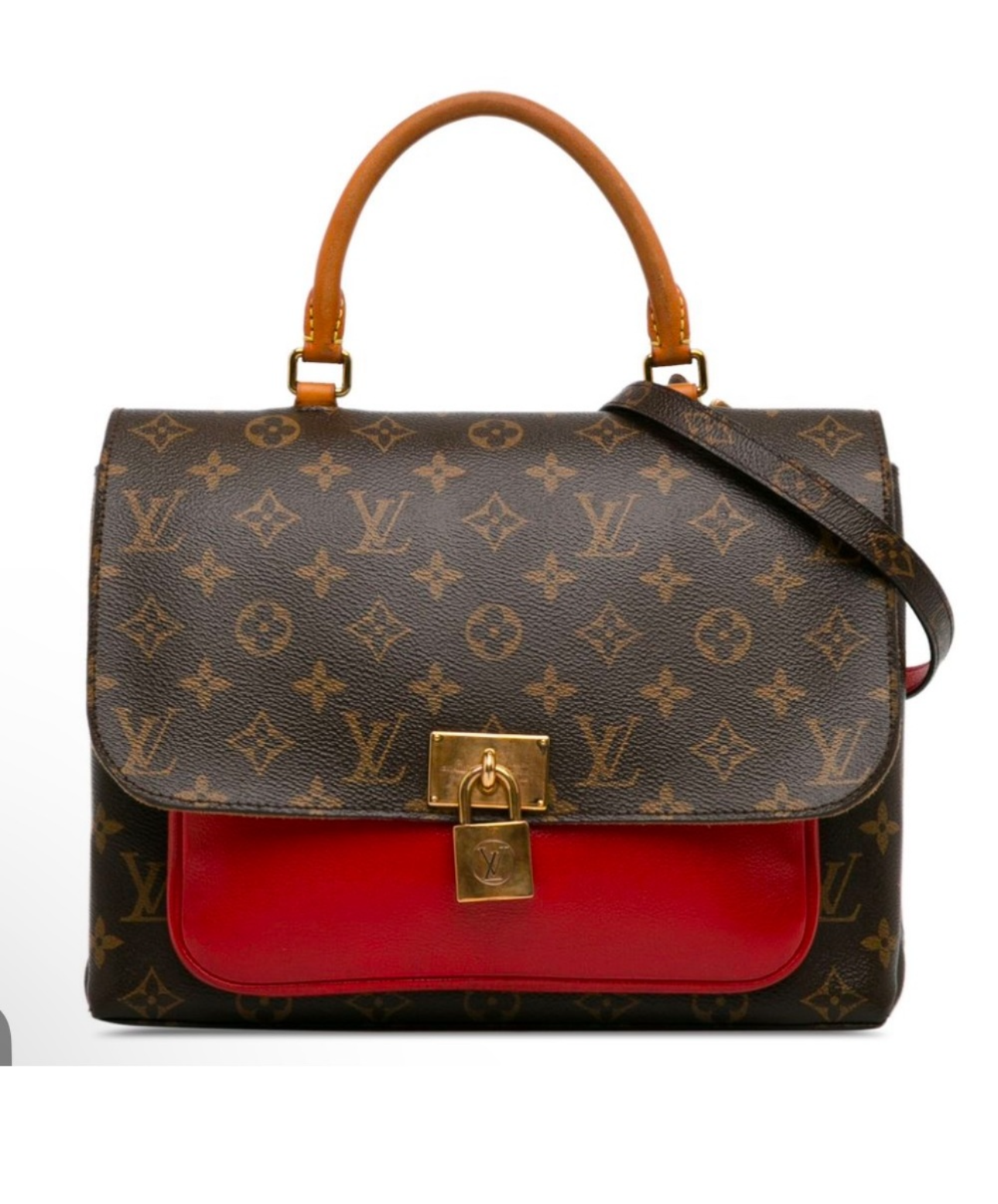Preloved Louis Vuitton Red Marignan Monogram