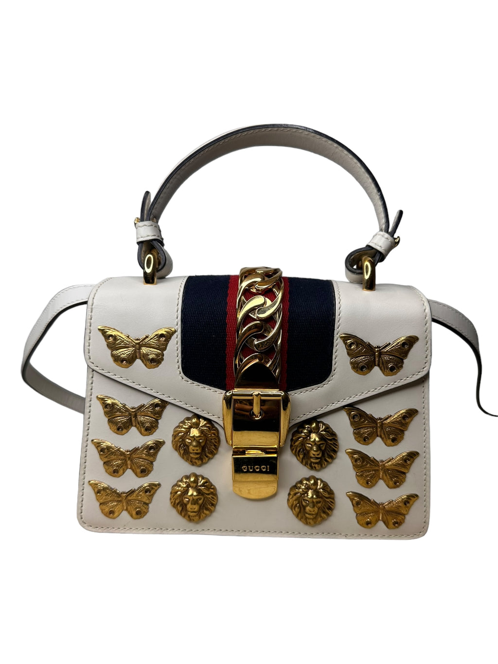 Preloved Gucci Mini Animalier Sylvie 01842024OPUL