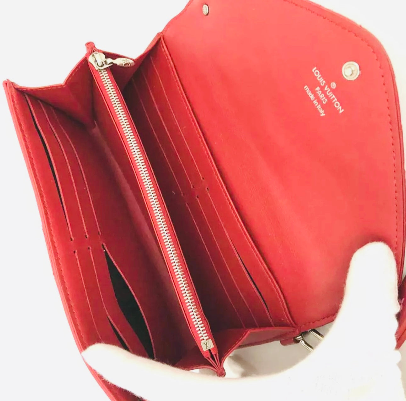 Preloved Louis Vuitton LV New Wave in Quilted Red Calfskin Leather (02632024OPUL)