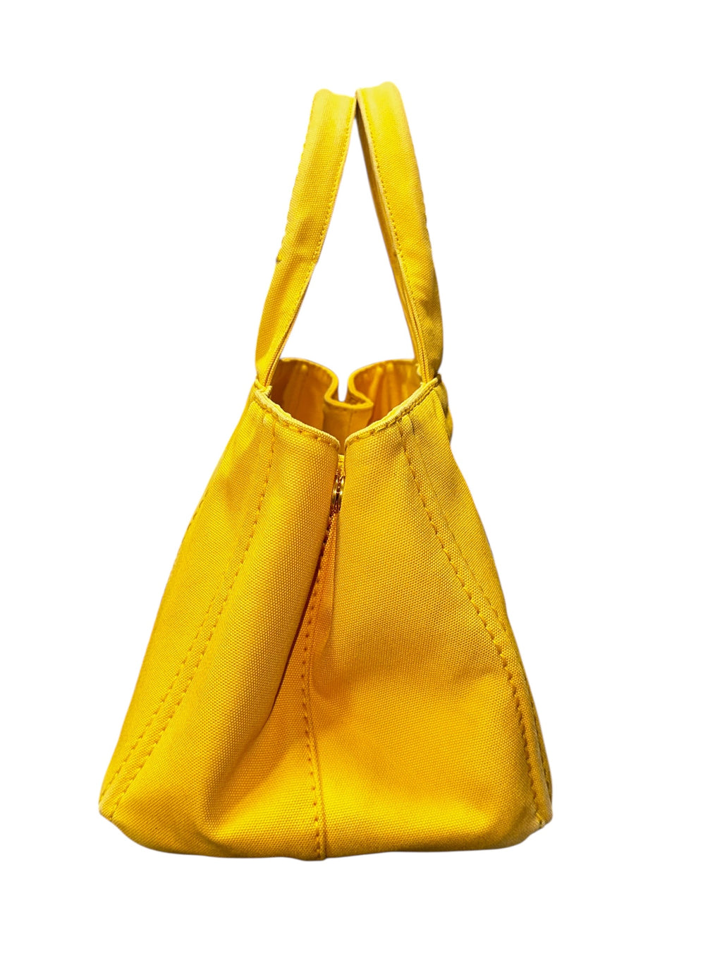 Prada Canapa Tote Ananas, (Med Size) 00152026OPUL