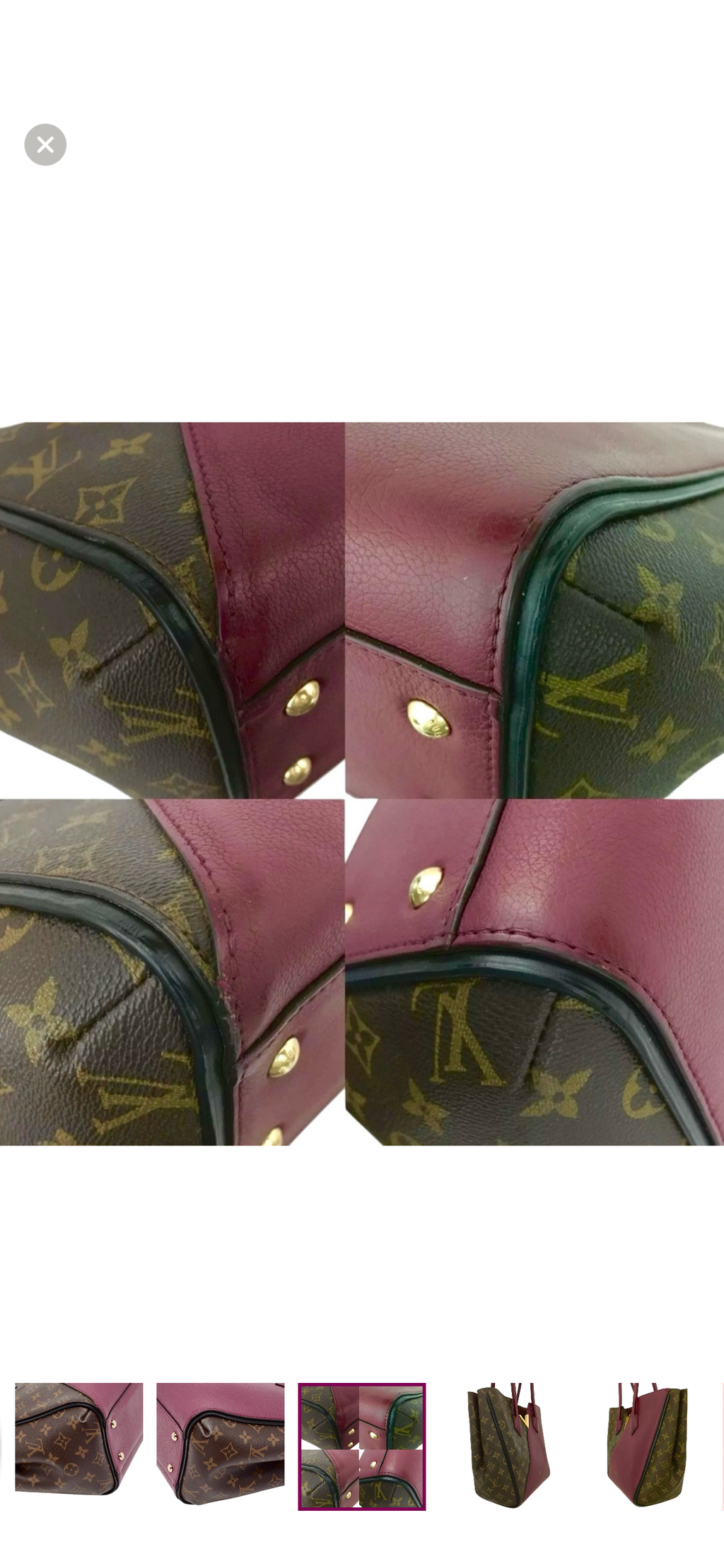Preloved Louis Vuitton Kimono Monogram Tote 00372025OPUL