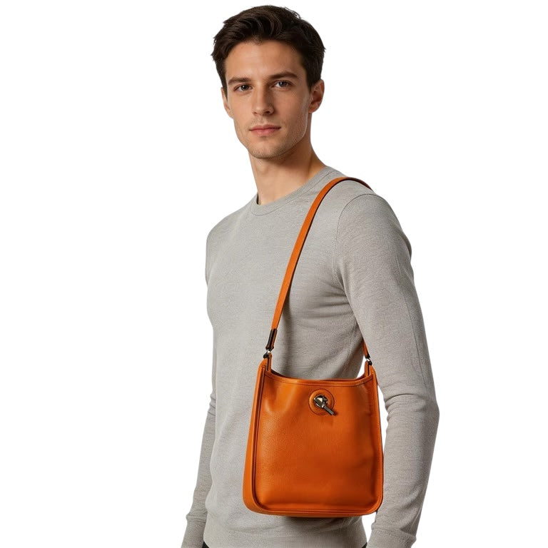 Preloved Hermes Vespa PM in Epsom Leather with Hermes Horse Accessory 00172026OPUL