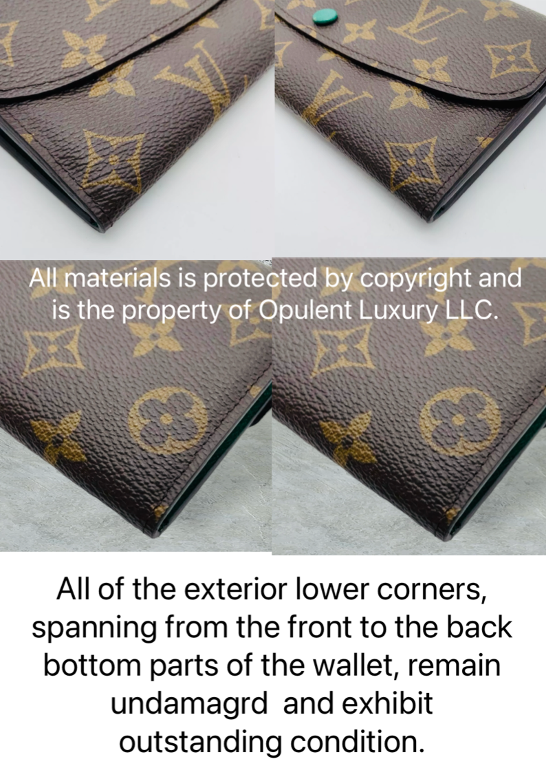 Preloved Louis Vuitton Monogram Portefeulle Emily Green with Box 01682024OPUL