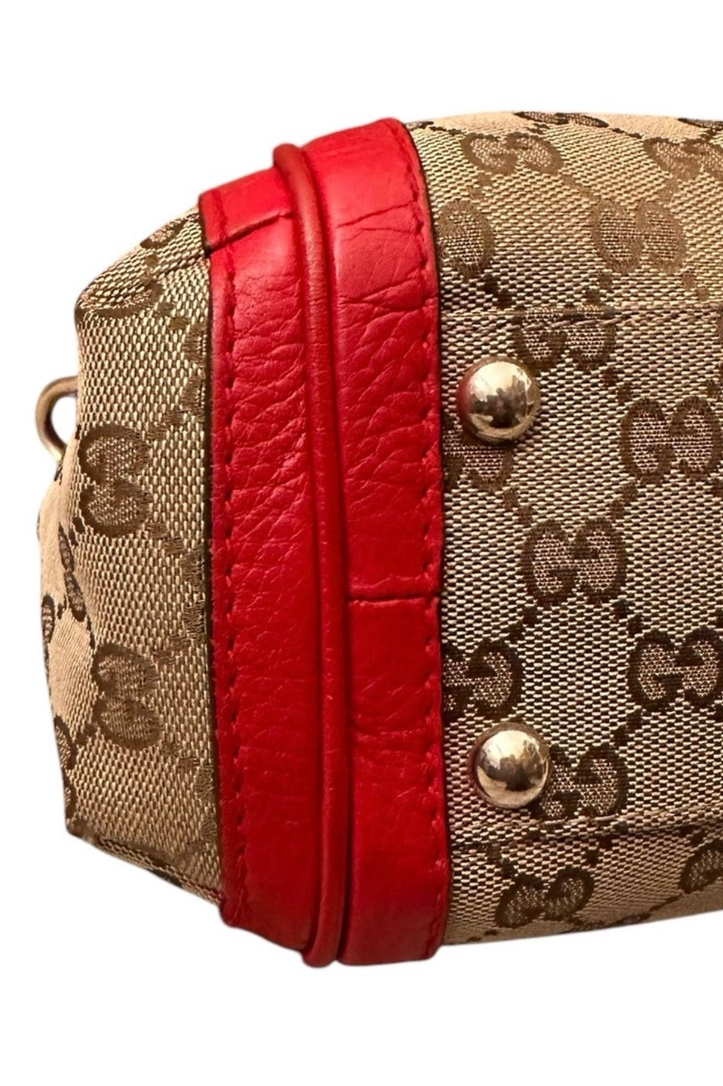 Preloved Gucci GG Braided Top Handle Bamboo Two Way Bag 03032024OPUL