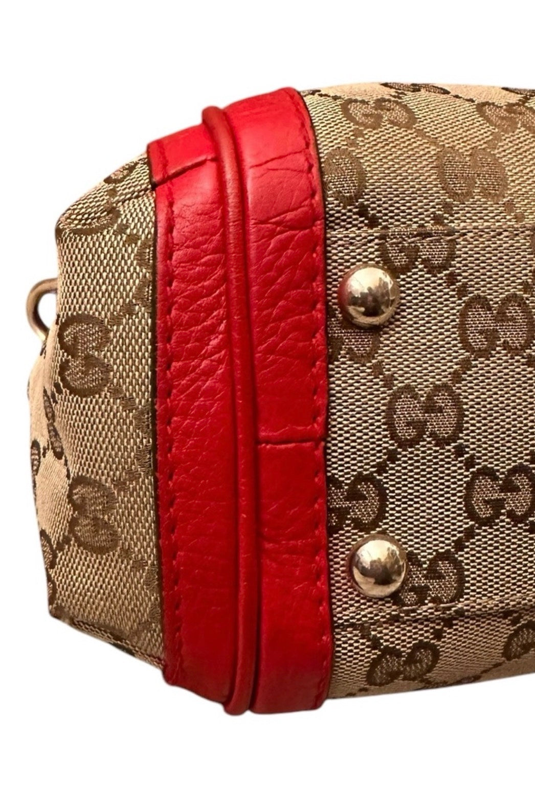 Preloved Gucci GG Braided Top Handle Bamboo Two Way Bag 03032024OPUL