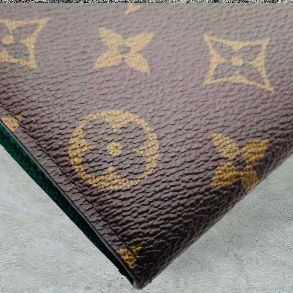 Preloved Louis Vuitton Monogram Portefeulle Emily Green with Box 01682024OPUL
