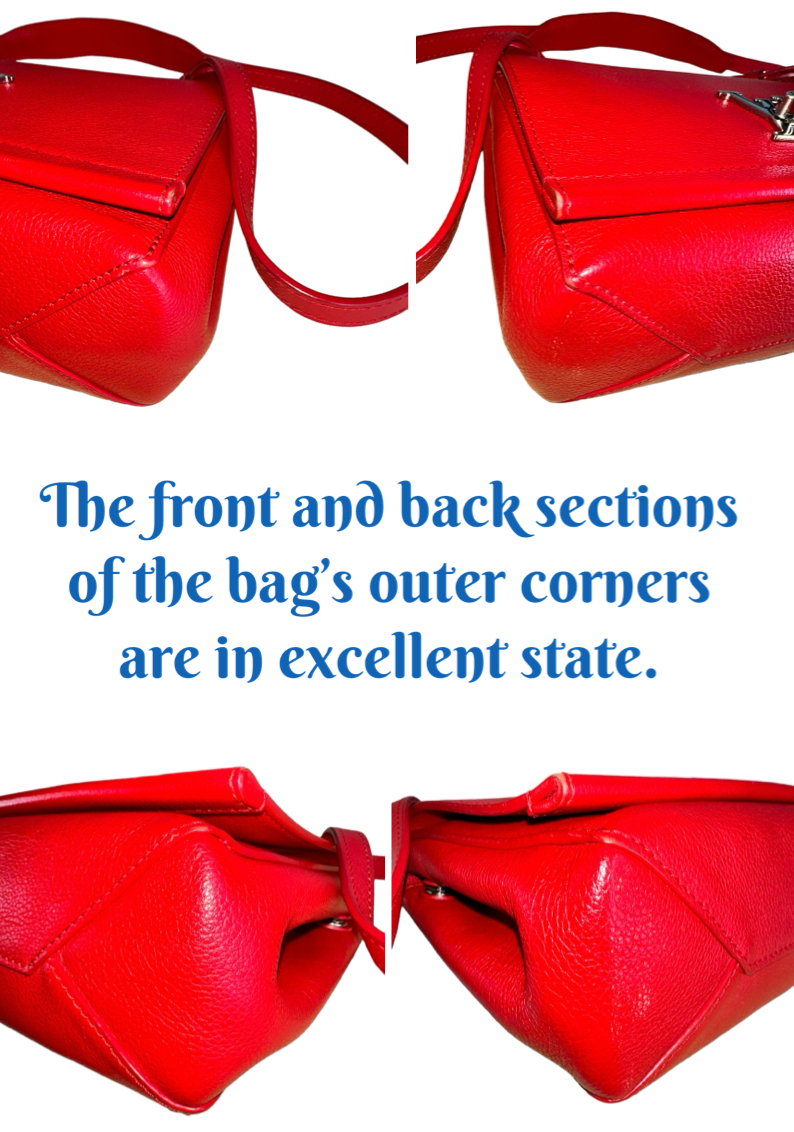 Preloved Louis Vuitton Rubis  Lock Me II BB 01482024OPUL