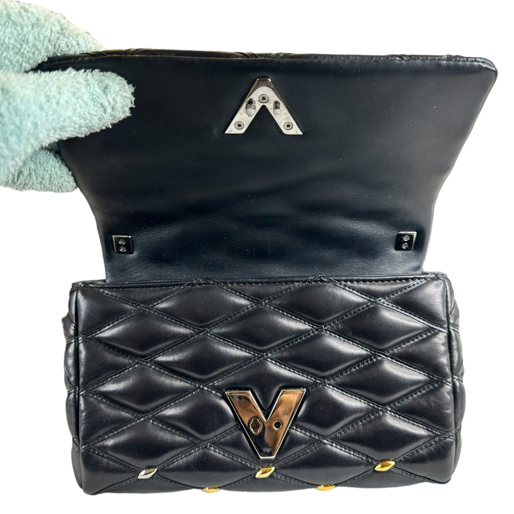 Preloved Louis Vuitton LV GO-14 MM Malletage Lambskin Leather 01452024OPUL