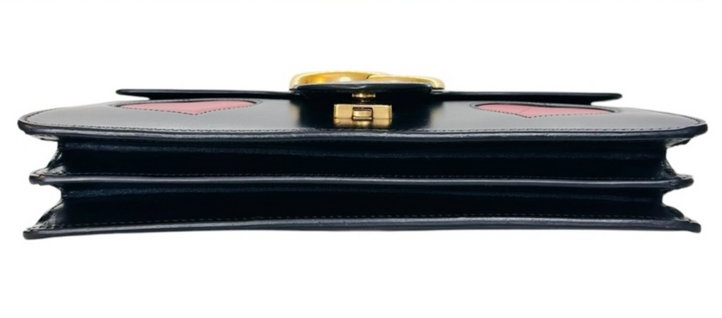 Preloved Gucci GG Marmont Limited Edition Heart Patchwork 03082024OPUL