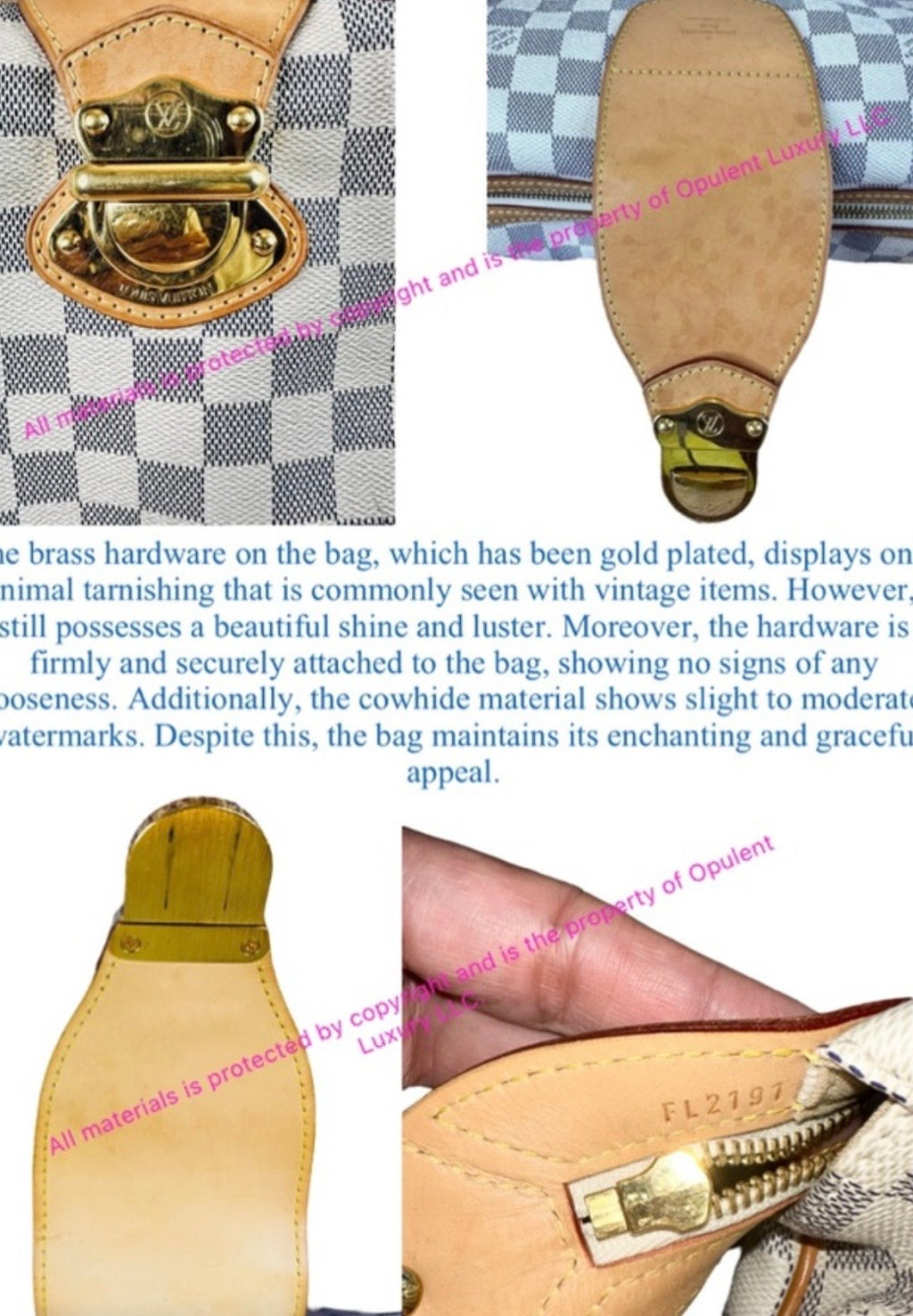 Louis Vuitton Stressa In Damier Azure 01662024OPUL