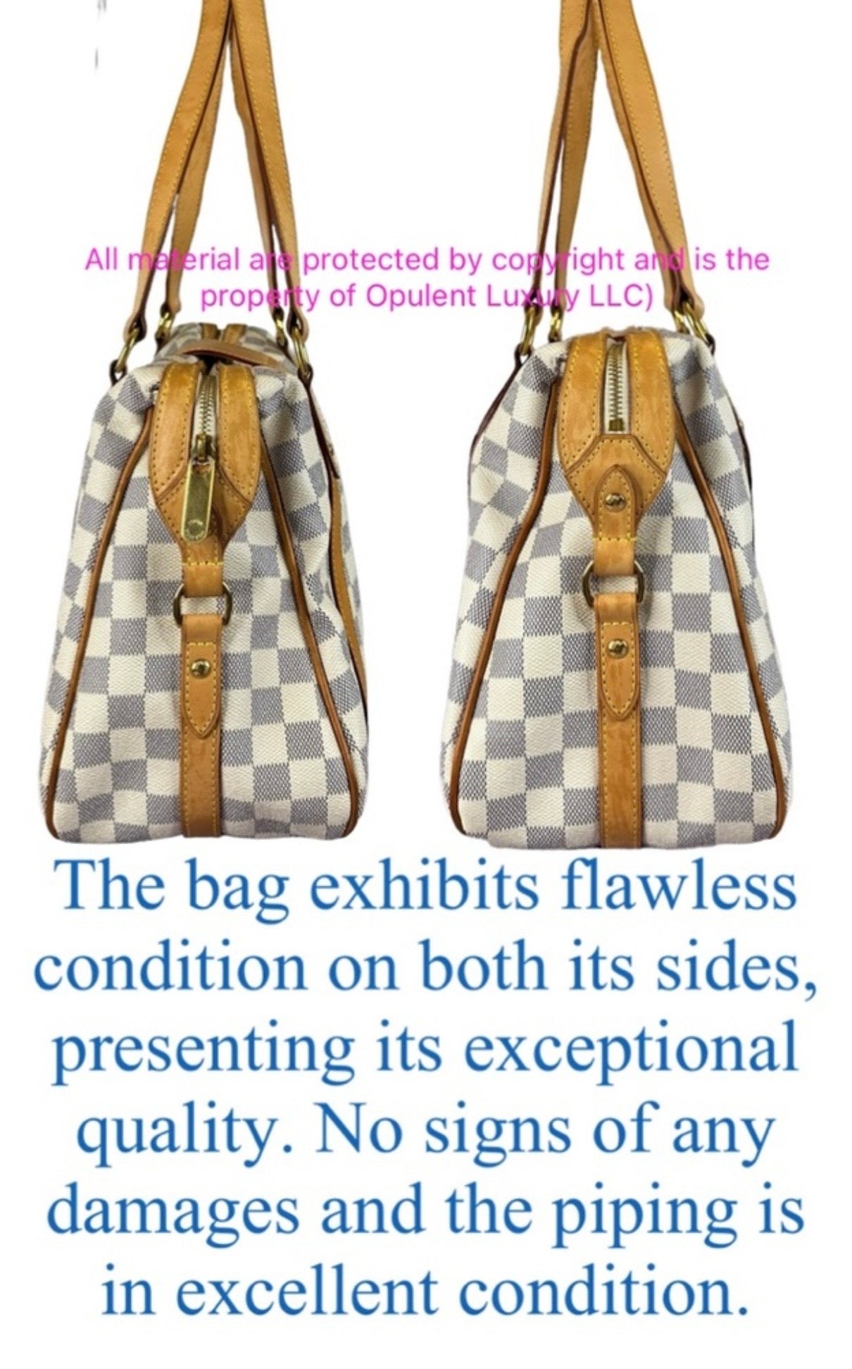 Louis Vuitton Stressa In Damier Azure 01662024OPUL