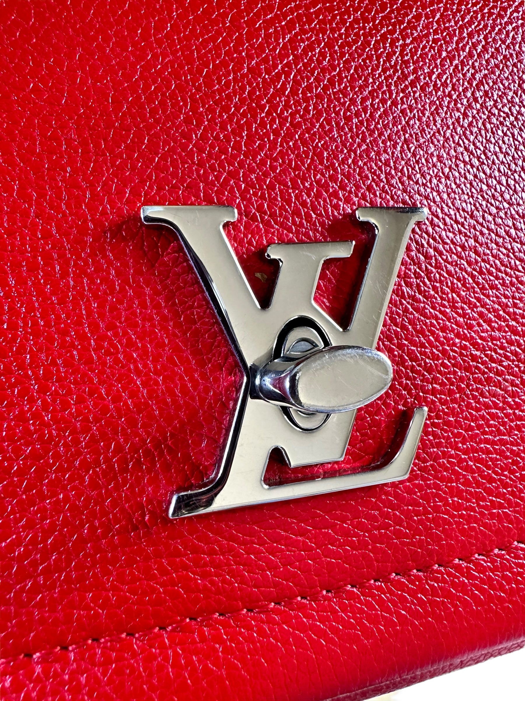 Preloved Louis Vuitton Rubis  Lock Me II BB 01482024OPUL