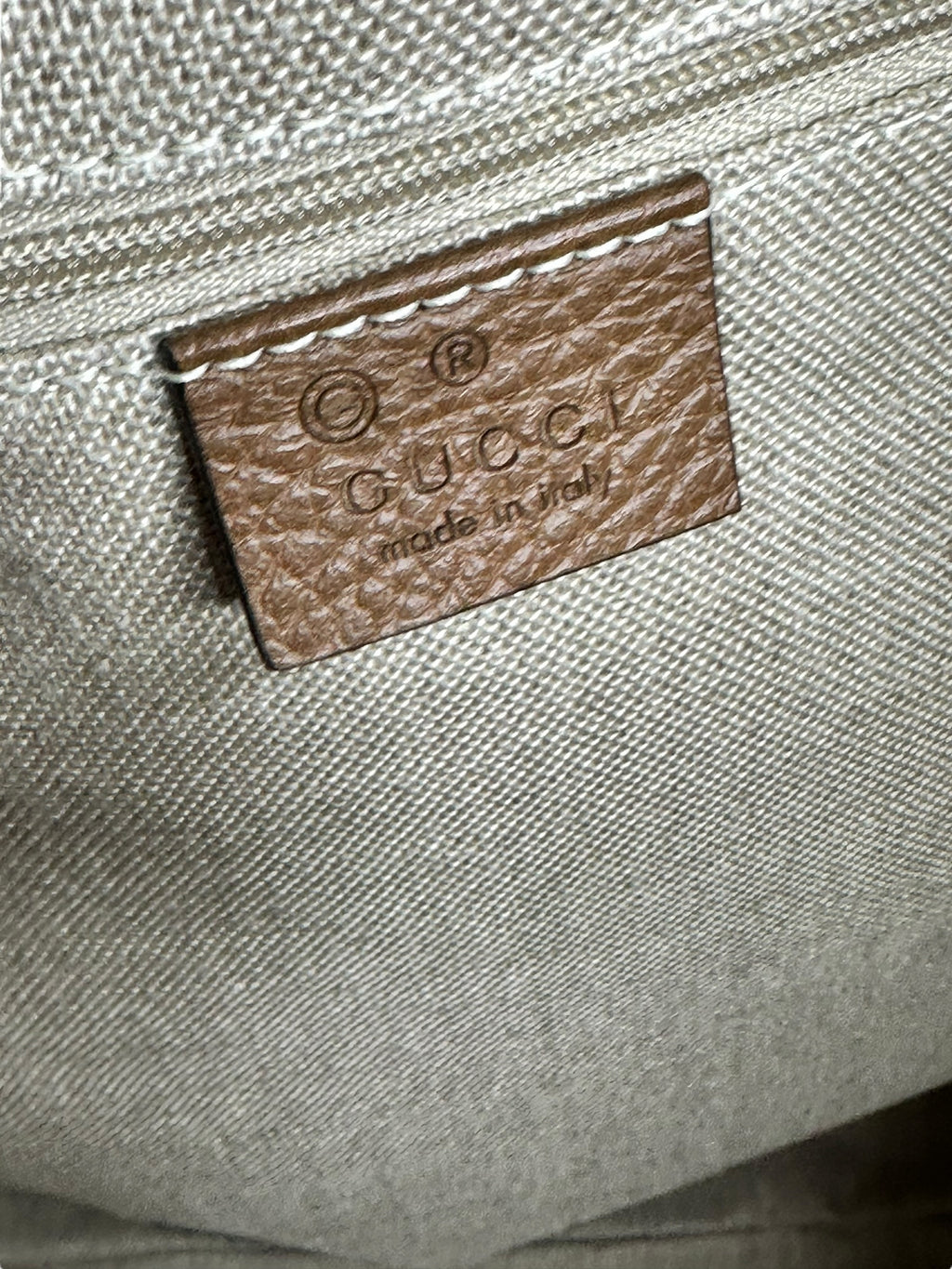 Preloved Gucci Supreme Tote Bag 0072024OPUL